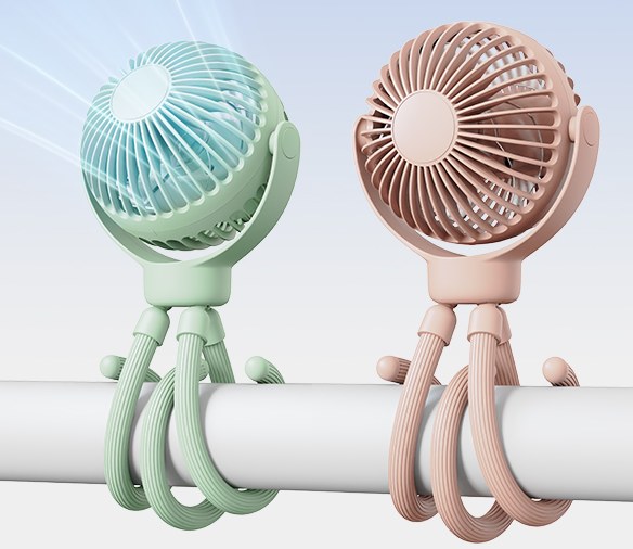 Bubble Planet Baby Stroller Fan