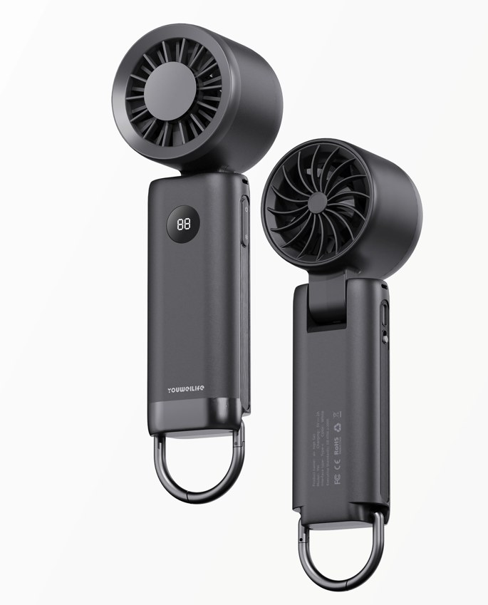 Foldable Ice-Cool Handheld Fan