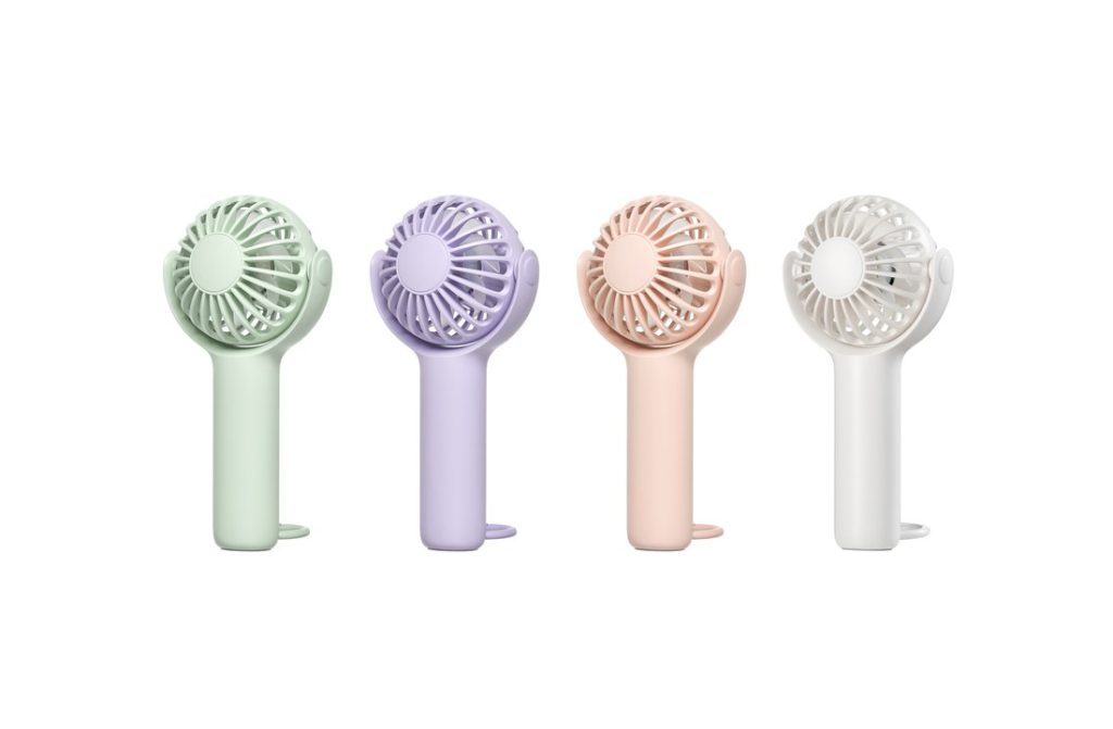 Rotatable Bubble Handheld Fan