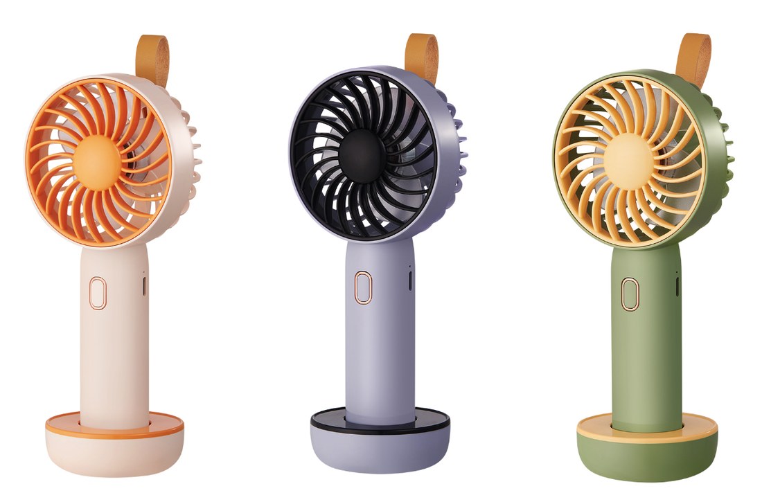 Retro Handheld Fan